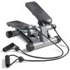 Adjustable Mini Stepper with LCD Monitor Stepping Machine, Comes with Resistance Bands