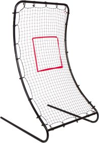 6' Infinity Pitchback Return Sports Trainer Screen with Strike Zone and Stakes by Coach's Closet