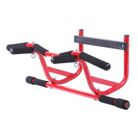 Elevated Chin Up Station, No Screw Strength Training Pull up Bar for Doorway