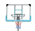 Portable Poolside Basketball Hoop Swimming Pool 4ft to 6.5ft Height-Adjustable Basketball System Goal Stand for Kids