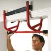 Elevated Chin Up Station, No Screw Strength Training Pull up Bar for Doorway