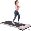 2 in 1 Under Desk Electric Treadmill 2.5HP; with Bluetooth APP and speaker; Remote Control; Display; Walking Jogging Running Machine Fitness Equipment