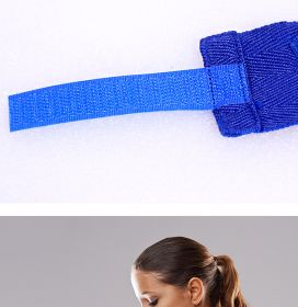 Boxing Bandage Elastic Boxing Hand Wrap Muay Thai Fighting (Option: Blue-5 M Two)