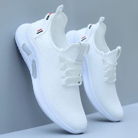 Mens Fashion Casual Breathable Sports Shoes (Option: 2029White-39)