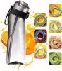 Fruit Fragrance Water Bottle, Scent Water Cup, Flavor Pods for Water Bottle 650ML