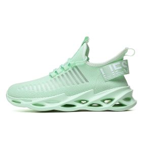 Women and Men Sneakers Breathable Running Shoes Outdoor Sport Fashion Comfortable Casual Couples Gym Mens Shoes Zapatos De Mujer (Color: G116 Green, Shoe Size: 39)