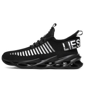 Women and Men Sneakers Breathable Running Shoes Outdoor Sport Fashion Comfortable Casual Couples Gym Mens Shoes Zapatos De Mujer (Color: G116 Black, Shoe Size: 41)