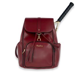 Tennis and pickleball bag - Sara collection (Color: maroon)