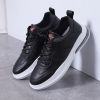 Fashion Women Men Casual Shoes Comfortable Breathable Sneakers Lace Up Air Cushion Spring Autumn Winter Leather Wear-resistant