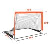 Backyard Moder Simple Pop Up Folding Training Soccer Net