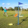 12-Chain Disc Golf Goal for Target Practice, Blue