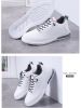 Fashion Women Men Casual Shoes Comfortable Breathable Sneakers Lace Up Air Cushion Spring Autumn Winter Leather Wear-resistant