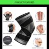 Knee Pads Braces Sports Support Kneepad Men Women for Arthritis Joints Protector Fitness Compression Sleeve